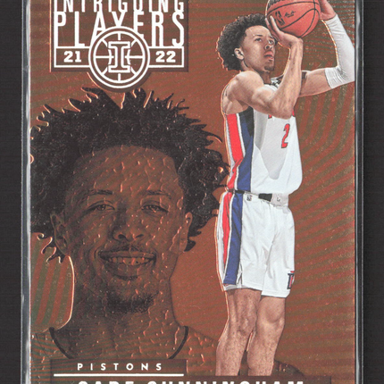 2022 Panini Illusions Intriguing Players Cade Cunningham #25