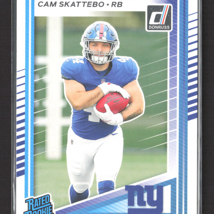 2025 Panini Donruss Football Cam Skattebo #302