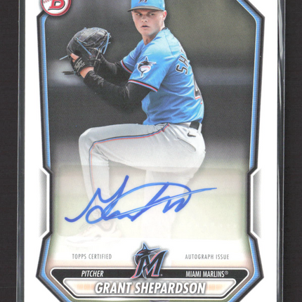 2026 Bowman Paper Grant Shepardson #BPA-GS Auto