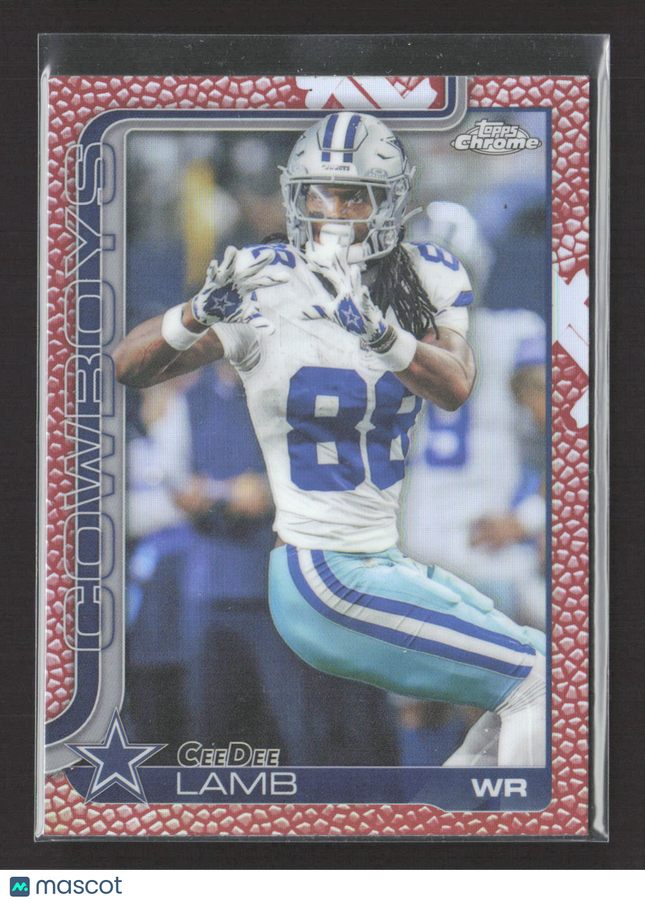 2026 Topps Chrome CeeDee Lamb #76 Leather