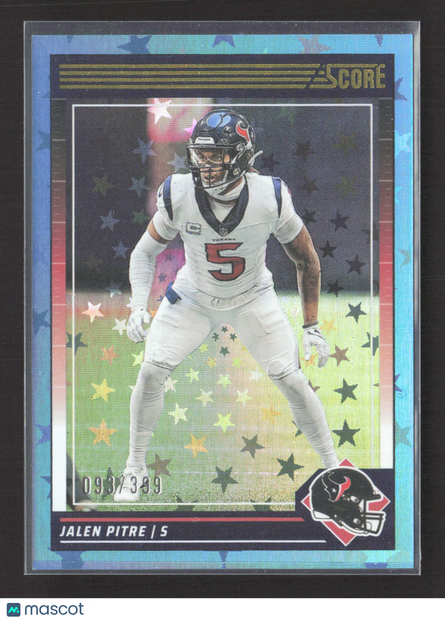 2024 Panini Score Football Jalen Pitre #116 Blue Stars /399
