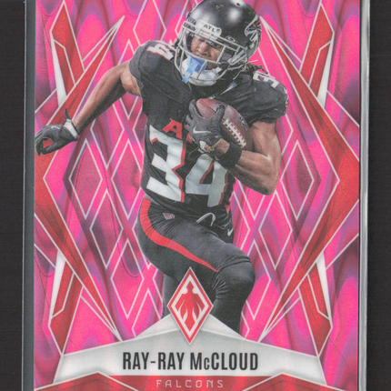2025 Panini Phoenix Football Ray-Ray McCloud #40 Pink /75