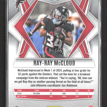 2025 Panini Phoenix Football Ray-Ray McCloud #40 Pink /75