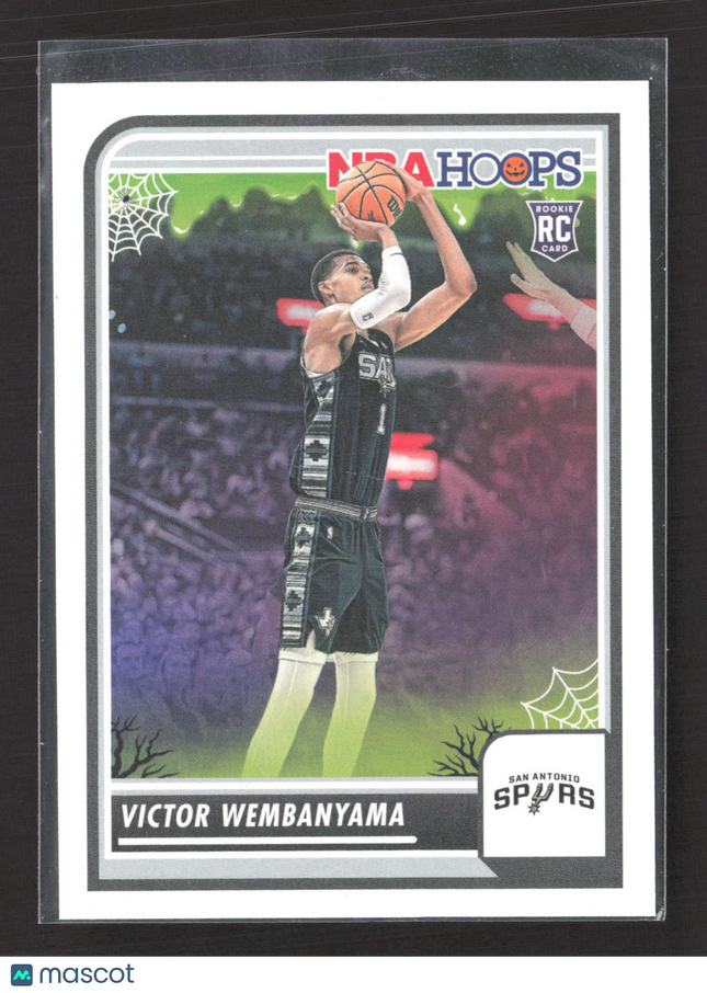 2024 Panini NBA Hoops Haunted Hoops Victor Wembanyama #108 RC