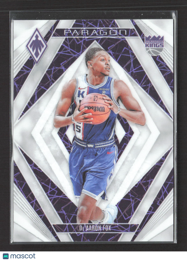 2024 Panini Phoenix Paragon De'Aaron Fox #19 111/150 White