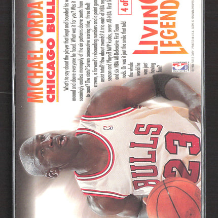 1994 Fleer Living Legends Michael Jordan #4 of 6