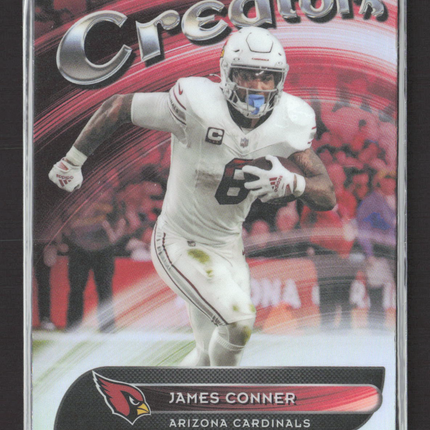 2025 Topps Finest Creators James Conner #CR-1 Refractor