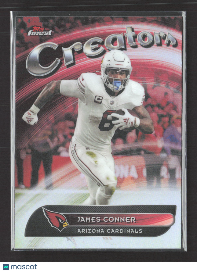 2025 Topps Finest Creators James Conner #CR-1 Refractor