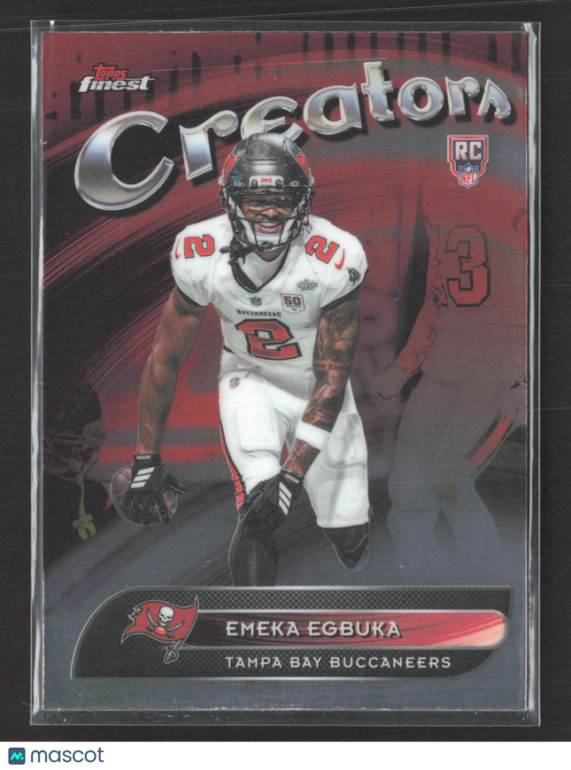 2025 Topps Finest Creators Emeka Egbuka #CR-28 RC
