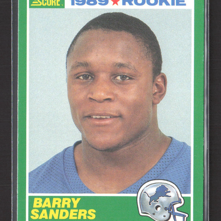 1989 Score Barry Sanders #257