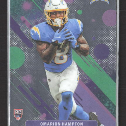 2025 Topps Finest Omarion Hampton #12 RC