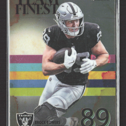 2025 Topps Finest Team Finest Brock Bowers #TF-9