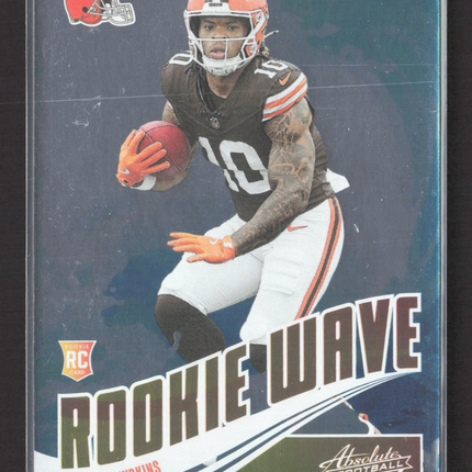 2025 Panini Absolute Football Rookie Wave Quinshon Judkins #RW-QJS RC