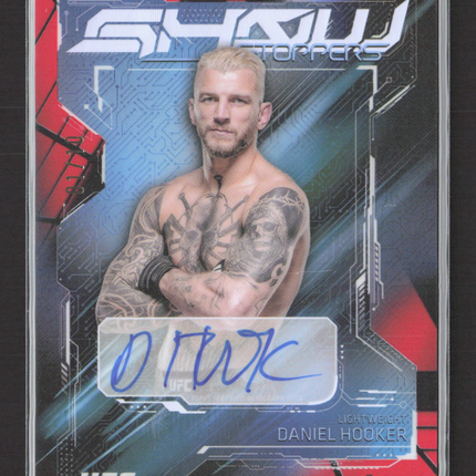 2025 Topps Finest UFC Showstoppers Daniel Hooker #SSA-DH Auto Black Red /10