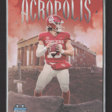 2025 Bowman Chrome Acropolis John Mateer #A-4 04/25 Orange