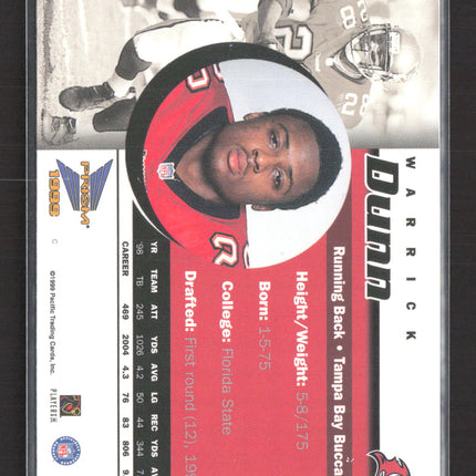 2004 Pacific Prism Warrick Dunn #139 Pink /320