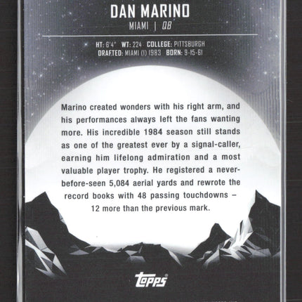 2024 Topps Midnight Dan Marino #58 073/149