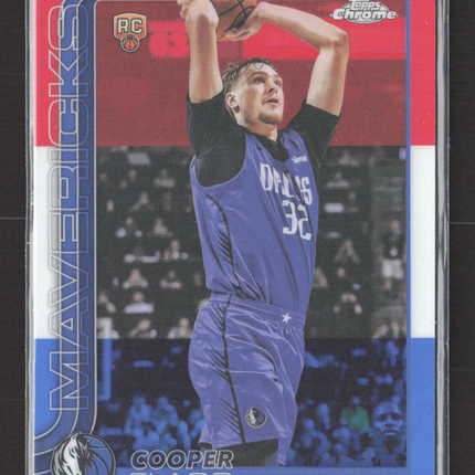 2025 Topps Chrome Cooper Flagg #251 RC Red White & Blue