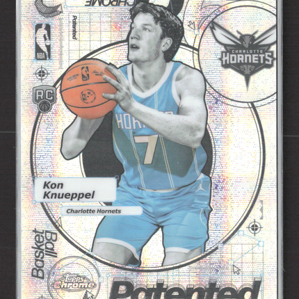 2025 Topps Chrome Basketball Patented Kon Knueppel #PD-19 RC