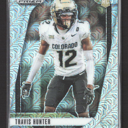 2025 Panini Prizm Draft Picks Travis Hunter #20 Mojo RC 25/25