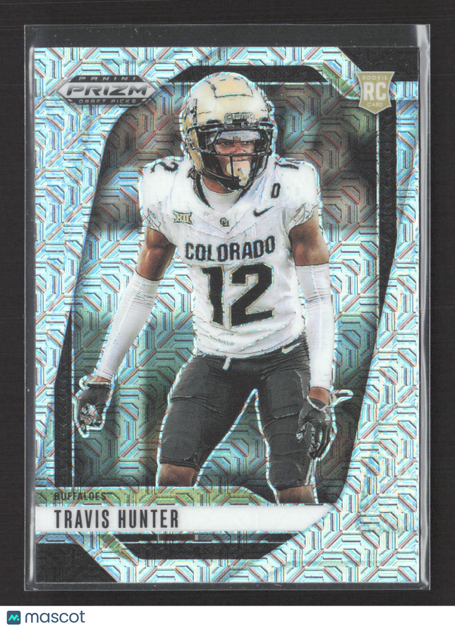 2025 Panini Prizm Draft Picks Travis Hunter #20 Mojo RC 25/25