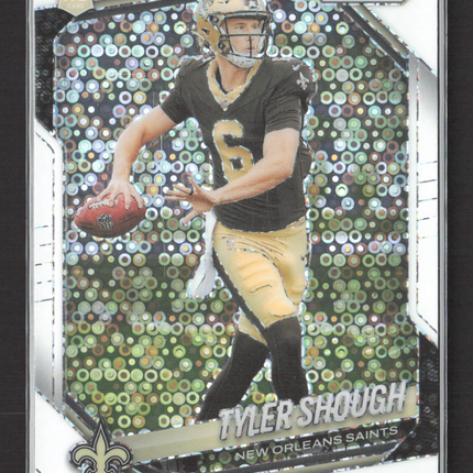 2025 Panini Prizm Tyler Shough #327 White Disco RC