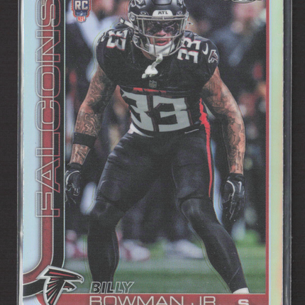 2025 Topps Chrome Billy Bowman Jr. #344 Refractor RC