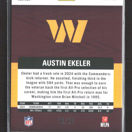 2025 Panini Revolution Austin Ekeler #162 Neutron 29/30