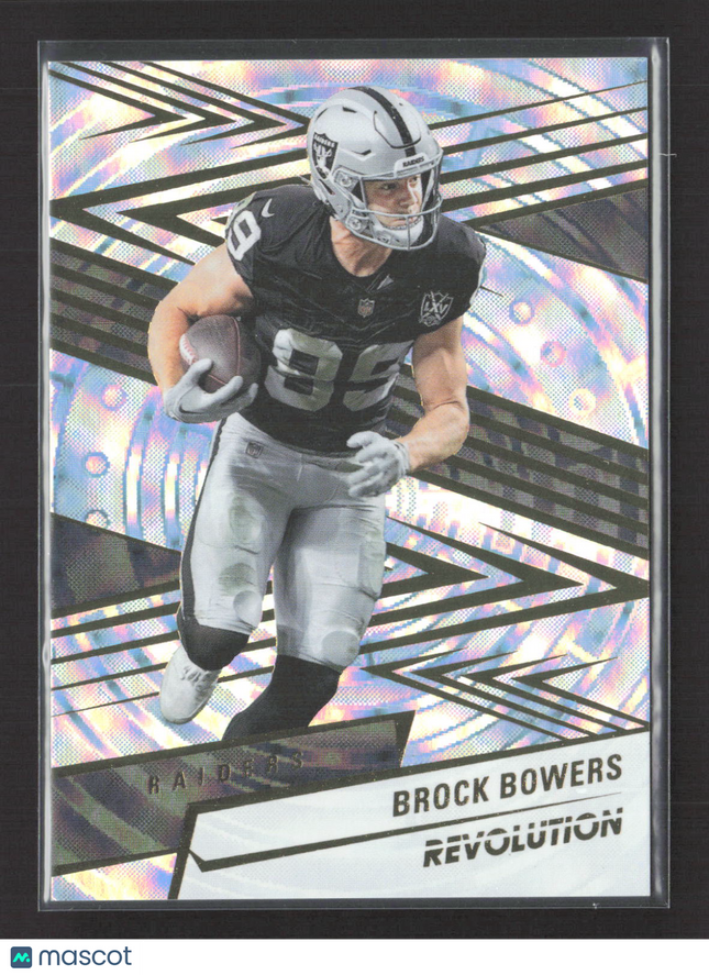 2025 Panini Revolution Brock Bowers #13 Fractal 40/99