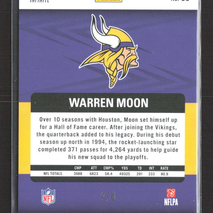 2025 Panini Revolution Warren Moon #35 Infinite /3