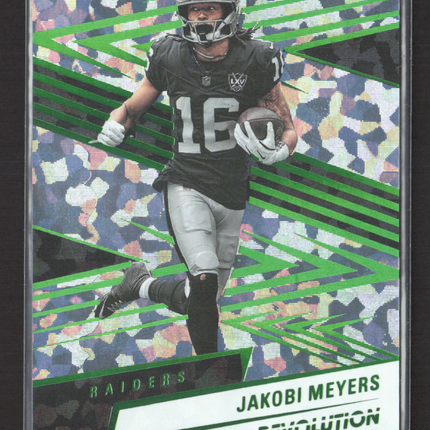 2025 Panini Revolution Football Jakobi Meyers #111 Groove 02/12
