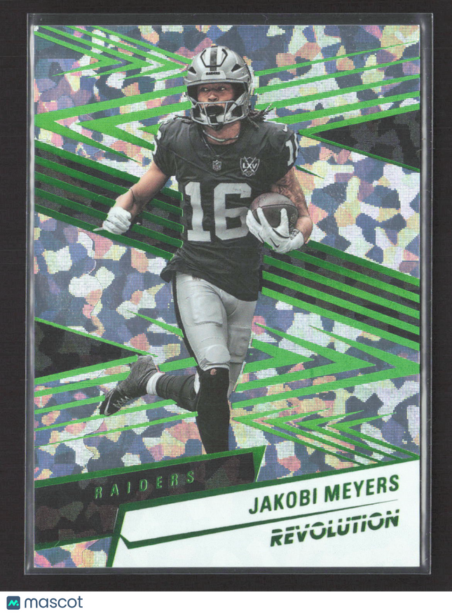 2025 Panini Revolution Football Jakobi Meyers #111 Groove 02/12