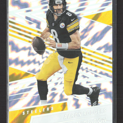 2025 Panini Revolution Aaron Rodgers #45 Lightning 35/60