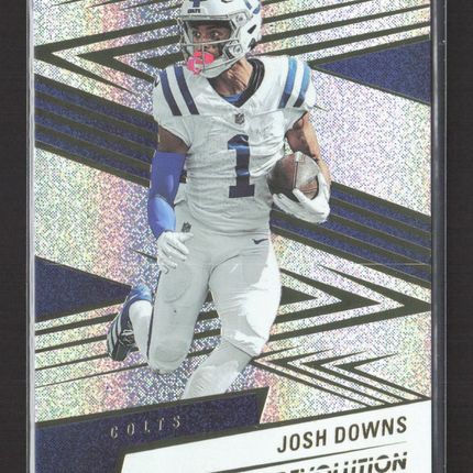 2025 Panini Revolution Football Josh Downs #133 Neutron 06/30
