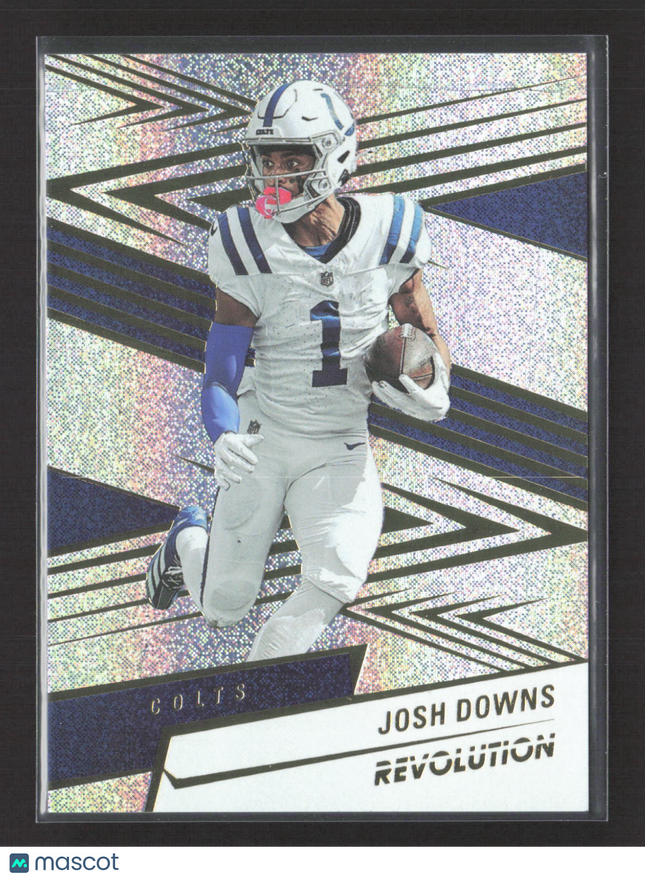 2025 Panini Revolution Football Josh Downs #133 Neutron 06/30