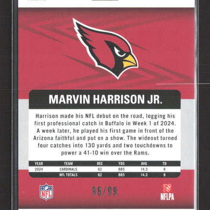 2025 Panini Revolution Marvin Harrison Jr. #83 Fractal 98/99