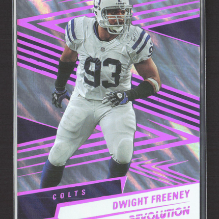 2025 Panini Revolution Football Dwight Freeney #197 Lava 5/5
