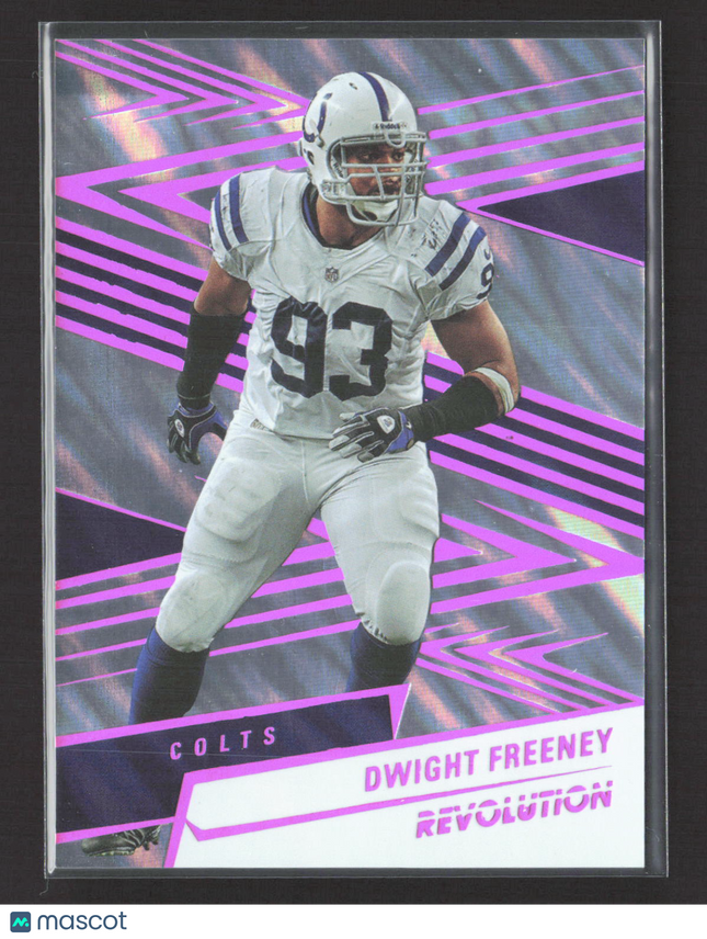 2025 Panini Revolution Football Dwight Freeney #197 Lava 5/5