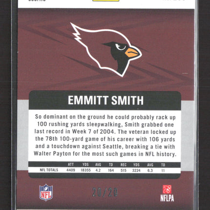 2025 Panini Revolution Football Emmitt Smith #200 Cosmic 20/20