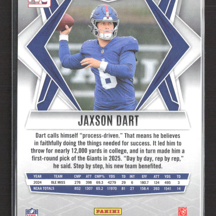 2025 Panini Phoenix Football Jaxson Dart #200 RC