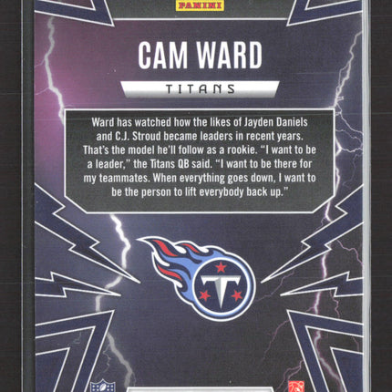 2025 Panini Phoenix Thunderbirds Cam Ward #49 RC