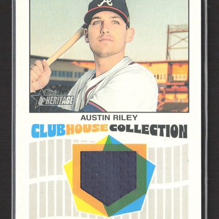2026 Topps Heritage Clubhouse Collection Austin Riley #CCR-AR1 Patch