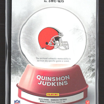 2025 Donruss Rookie Sweater Quinshon Judkins #SWE-QJS RC Patch