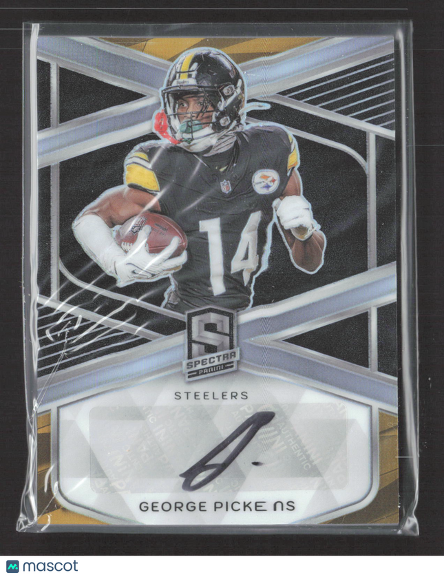 2024 Panini Spectra Prizm George Pickens #SIG-GPS 130/199 Auto