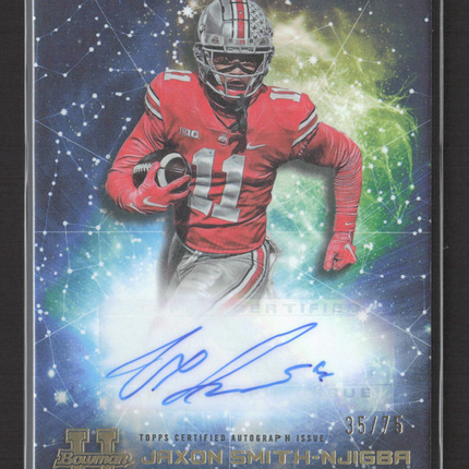 2023 Bowman University Inception Auto Jaxon Smith-Njigba #PMP-JS 35/75 Auto