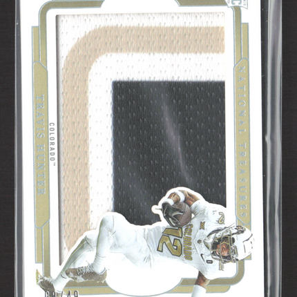 2025 Panini National Treasures Collegiate Travis Hunter #RS-THR RC 08/49 Patch