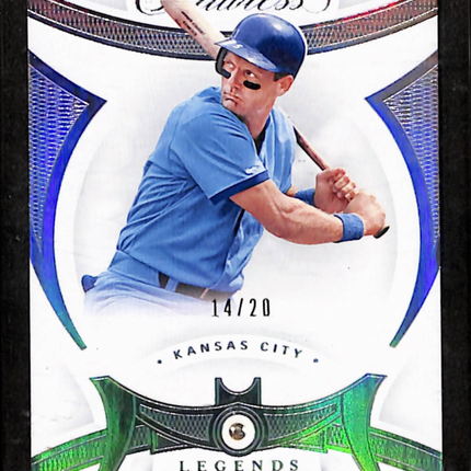 2020 Panini Flawless Baseball George Brett #39 14/20 Gem Diamond