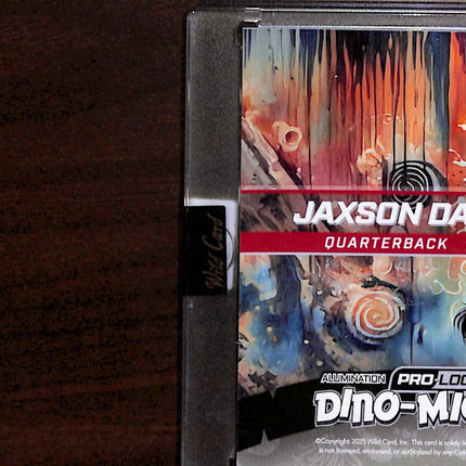 2025 Wild Card Pro-Look Mammoth Dino-Might Jaxson Dart #DM-10 1/1