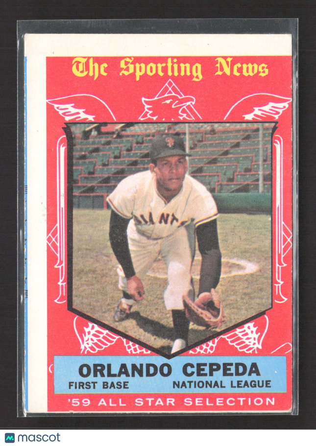 1959 Topps Orlando Cepeda #553