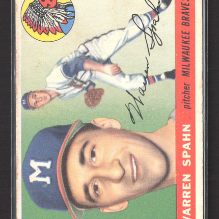 1955 Topps Warren Spahn #31